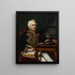 portret van Moritz Kaiserfeld von Blagatinschegg - Josef Allmer — ingelijst kunstwerk aan de muur