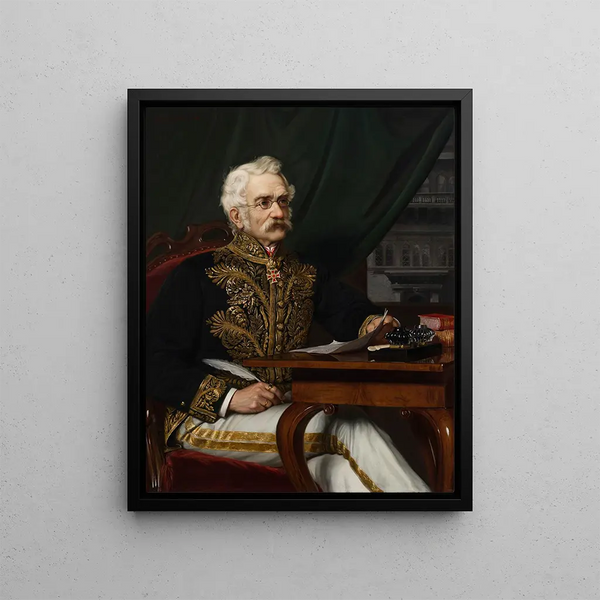 Josef Allmer - Portrait of Moritz Kaiserfeld von Blagatinschegg.webp