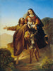 Evasion in Egypte - Josef Bayer — weergave van het kunstwerk