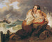De schipbreukeling - Josef Danhauser — weergave van het kunstwerk