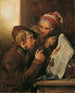 Les lecteurs du journal - Josef Danhauser — artwork view