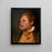 Portrait of a Boy Carl Danhauser - Josef Danhauser — framed artwork on a wall