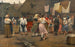 Een bal op de Hängstatt - Josef Engelhart — weergave van het kunstwerk