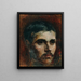 Portrait of a gentleman - Josef Engelhart — framed artwork on a wall