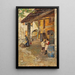Dépôt de charbon à Grz Vente de charbon - Josef Eugen Hörwarter — ingelijst kunstwerk aan de muur