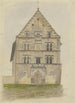 L'hôtel de ville de Karlstadt am Main - Josef Ferdinand Becker — weergave van het kunstwerk