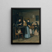 Zusters van de loterij - Josef Gisela — ingelijst kunstwerk aan de muur