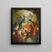 Glorie van de heiligen Côme en Damien - Josef Haller — ingelijst kunstwerk aan de muur