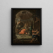 Saul en de tovernaar van Endor - Josef Ignaz Mildorfer — ingelijst kunstwerk aan de muur