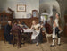 in het restaurant - Josef Kinzel — weergave van het kunstwerk
