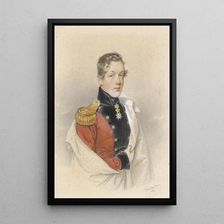 Josef Kriehuber - Bildnis eines sterreichischen Prinzen.webp