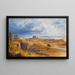 Rome uitzicht vanaf de Via Appia - Josef Langl — ingelijst kunstwerk aan de muur