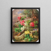 Bloemen van de Alpen - Josef Lauer — ingelijst kunstwerk aan de muur