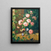 Natuurschilderij van bloemen - Josef Lauer — ingelijst kunstwerk aan de muur