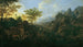 Ideaal landschap met boerenfeest - Josef Orient — weergave van het kunstwerk