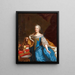 L'keizerin Marie-Thérèse - Josef Pgl — ingelijst kunstwerk aan de muur