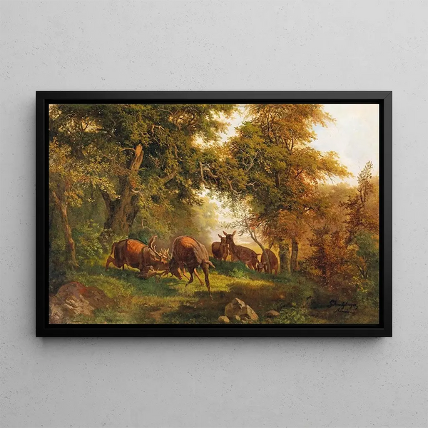 Josef Schmitzberger - Fighting Stags.webp