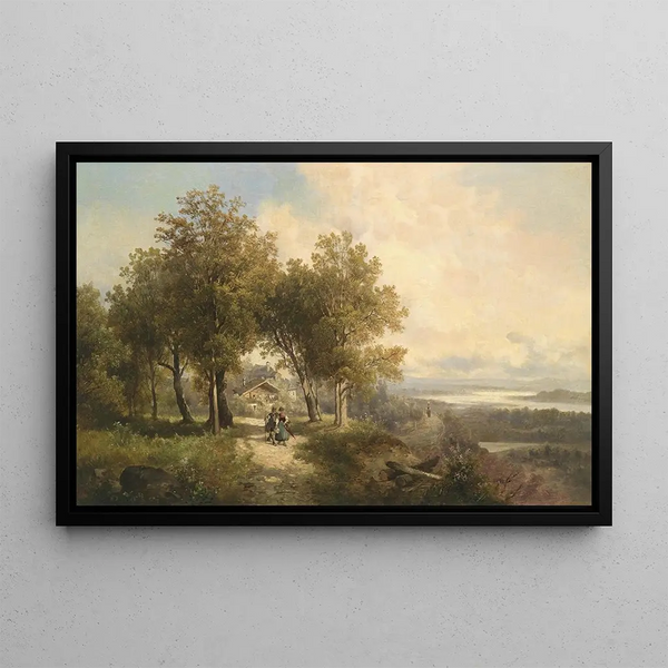 Josef Thoma - Flusslandschaft.webp