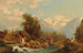 Bergbeekmolen - Josef Thoma — weergave van het kunstwerk