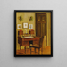 Interior Painting - Josef Wawra — framed artwork on a wall