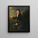 Ludwig van Beethoven componist - Josef Willibrord Mähler — ingelijst kunstwerk aan de muur
