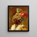 Sultane noire - Joseph Marie Vien — framed artwork on a wall