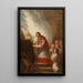 Saint Charles Borromée - Joseph Nicolas Jouy — ingelijst kunstwerk aan de muur