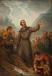 Saint Léonard faisant jaillir une source - Joseph Nicolas Jouy — weergave van het kunstwerk