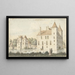Kasteel Beverweerd - Joseph Adolf Schmetterling — ingelijst kunstwerk aan de muur