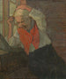 Vrouw die haar haar kamt - Joseph Alanen — weergave van het kunstwerk