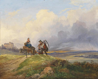 Joseph Altenkopf - Am Heimweg von der Feldarbeit.webp