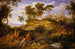 Apollon onder de Thessalische herders - Joseph Anton Koch — weergave van het kunstwerk