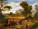 Landschap met Ruth en Boaz - Joseph Anton Koch — weergave van het kunstwerk