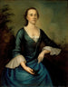 portret van Sarah Larrabee Even - Joseph Badger — weergave van het kunstwerk