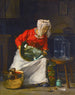 De Huishoudster - Joseph Bail — weergave van het kunstwerk
