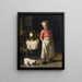 L'Apprenti - Joseph Bail — ingelijst kunstwerk aan de muur