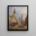 Markt dag - Joseph Barter — ingelijst kunstwerk aan de muur
