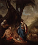 Erminia en de herders - Joseph Benoît Suvée — weergave van het kunstwerk