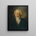 Portret van Honoré Gabriel Riqueti, graaf de Mirabeau 1749-1791, redenaar en politicus - Joseph Boze — ingelijst kunstwerk aan de muur