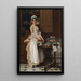 La Fille aux cerises - Joseph Caraud — ingelijst kunstwerk aan de muur