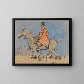Joseph Crawhall - How Crawhall Pictured A Friend In The Boer War.webp