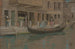 Een kanaal in Venetië - Joseph Edward Southall — weergave van het kunstwerk