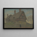 Het Cottage van Ann Hathaway in Stratford - Joseph Edward Southall — ingelijst kunstwerk aan de muur