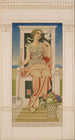 Figure de la paix - Joseph Edward Southall — weergave van het kunstwerk