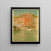 Pont Cannareggio Venise Italië - Joseph Edward Southall — ingelijst kunstwerk aan de muur