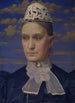 Portret van de moeder van de kunstenaar - Joseph Edward Southall — weergave van het kunstwerk