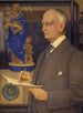 Portret van Sir Whitworth Wallis 1855-1927 - Joseph Edward Southall — weergave van het kunstwerk