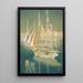 Navires de l'Adriatique Venise - Joseph Edward Southall — ingelijst kunstwerk aan de muur