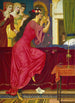 Sigismonda drinkt het gif - Joseph Edward Southall — weergave van het kunstwerk