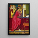 Sigismonda drinkt het gif - Joseph Edward Southall — ingelijst kunstwerk aan de muur